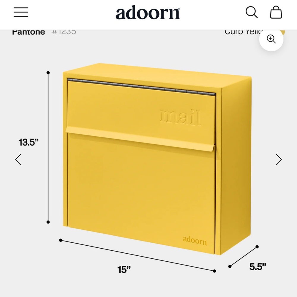 Adoorn Locking Mailbox - Picture 4 of 4